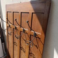 Appendiabiti pannello legno massello Alto 2.50m - 