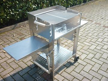 Barbecue inox 60GQ + Accenditore XL- ilSimo