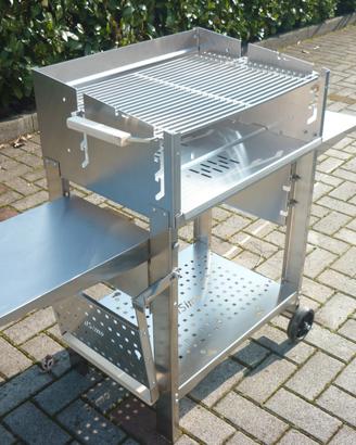 Barbecue inox 60GQ + Accenditore XL- ilSimo