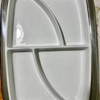 Antipastiera in porcellana Morinox