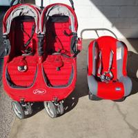 Passeggino doppio Pep Perego  e seggiolino auto