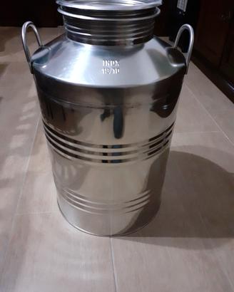 giarra inox 50 litri trattabile 