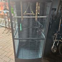 gabbia pappagalli inseparabili