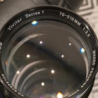 Vivitar 70 210 f 3.5 attacco Pentax k