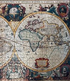 Puzzle 1000 Pezzi Clementoni Old-Map