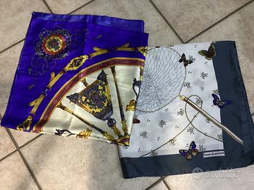 Lotto 2 foulard vintage eleganti – Franco Laurenti
