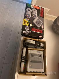 Super nintendo compresi di 21 giochi