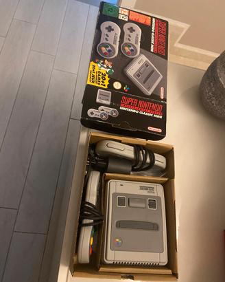 Super nintendo compresi di 21 giochi