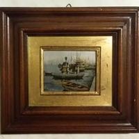 Serigrafia Chioggia lastra d'alluminio Giulio-Gilc