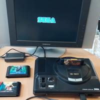 Sega Mega Drive con Giochi 