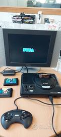 Sega Mega Drive con Giochi 