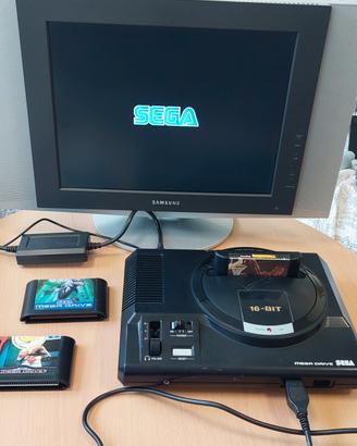 Sega Mega Drive con Giochi 