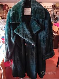 pelliccia sintetica vintage Enrico coveri 