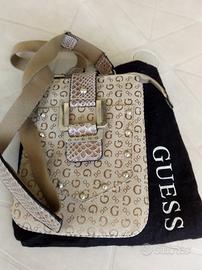 Guess tracolla beige