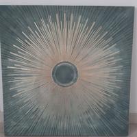 Quadro sole dorato.