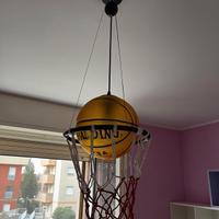 Lampadario cameretta basket