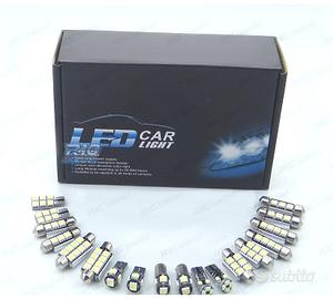 KIT 8 LAMPADE LED PER SEAT LEON MK1 1M 99-06