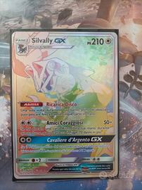 Carta Pokemon Silvally GX hiper full art , prezzo 