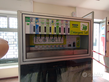 Distributore automatico per detersivi alla spina,