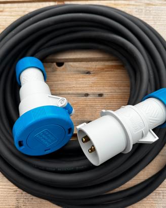 Prolunga da cantiere 20 metri + adattatori