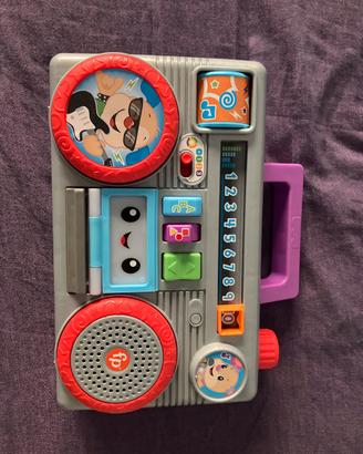 Fisher-Price Ridi e Impara Busy Boombox