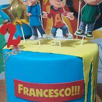 Torta e sagome polistirolo