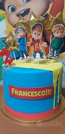 Torta e sagome polistirolo