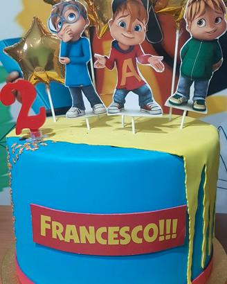 Torta e sagome polistirolo