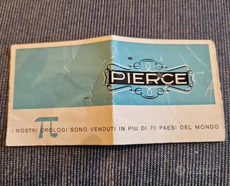 PIERCE Garanzia vintage in bianco per orologio