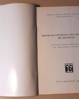 Manuale Metodi di controllo non distruttivo dei ma