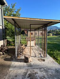 Gabbia robusta per cani o animali