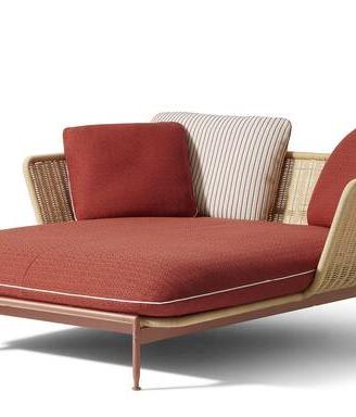 Sofà Cassina Esosoft outdoor lovebed