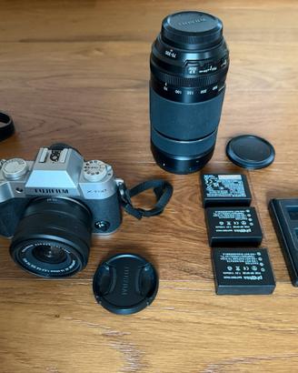 Fujifilm X-T50 + 15-45 mm + XF 70-300 mm