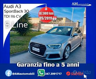 Audi A3 SPB 30 1.6 TDI 116 CV Sport