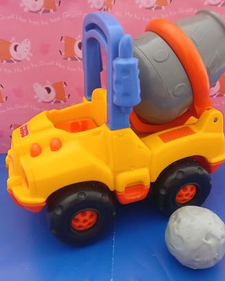 Originali Fisher Price betoniera ed elevatore