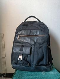 Zaino Piquadro in pelle lavoro ufficio viaggi