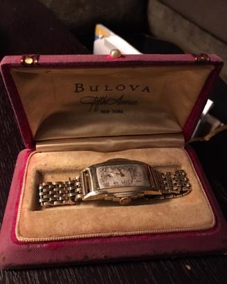 Orologio BULOVA anni 30 placato oro