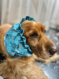 Snood Paraorecchie Cocker Regolabile in Cotone