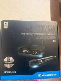 Sennheiser xs wireless 2 Microfono come nuovo