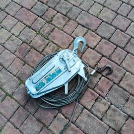 argano  manuale tirfor tu8 tractel