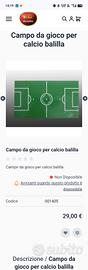  calcio balilla professionale anni 90