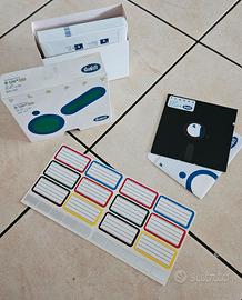 10 Floppy Disk 5.25'' – con scatola + etichette