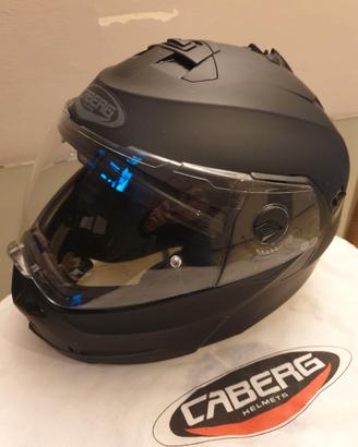 Casco Moto Modulare Caberg Duke II Nero Opaco