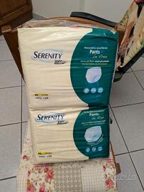 2 pacchi serenity pants large 14  pezzi 