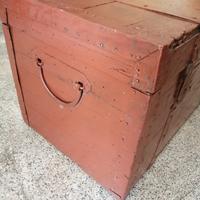 antica cassa in legno 