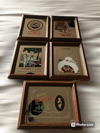 Quadretti vintage a specchio anni '70