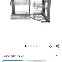 carrello per mobile ad angolo 