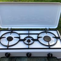 Fornello 3 fuochi a gas