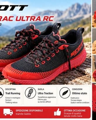 Scarpe trail running Scott Supertrac Ultra RC n.38