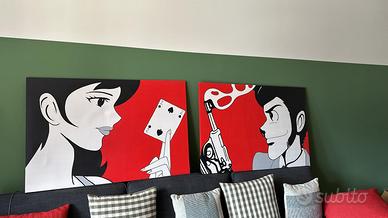 Quadri Lupin e Margot